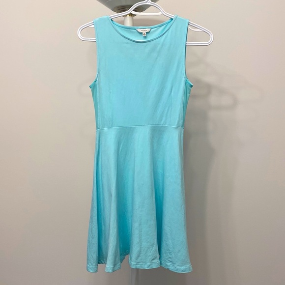 Talula Dresses & Skirts - Aritzia Talula Kanda light teal fit and flare mini dress size XS